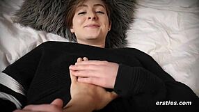 Beautiful lesbian couple shares real passion and true love.
