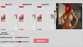 3D BDSM game with big boobed women