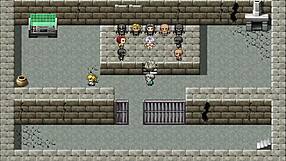 Fisting and blowbang action in this police themed game