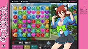 Play as the dominant male in HuniePop, a dating sim with anime-style graphics.