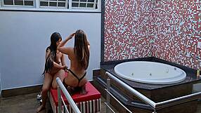 Manu Fox, the queen of sex, cum in mouth of mother panther in gay porn video.