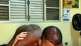 Young man meets a stranger who is masturbating on the street and takes him home.