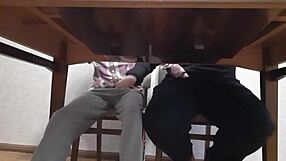 Students at university indulge in mutual masturbation during English class and achieve strong orgasm.