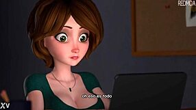 Hey, check out Hiro's aunt with epic tit work!
