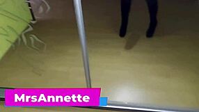 Amateur femdom anal action with virginity testing and extreme gaping