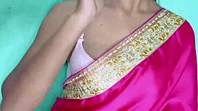 Young couple enjoys hot sex with their village bhabhi