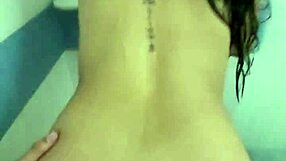I am fucking my housemaid in the basement of her house and she has a big ass.