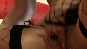 Man, this black-haired slut got a wild creampie on Mofozo!