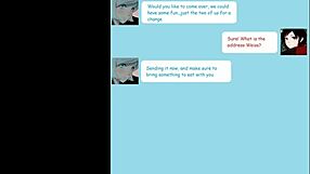 Futa delivery girl Glinda in hot cartoon porn.