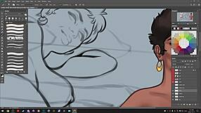 Get the latest hand-drawn erotic art of Darkcookie's Summertime Saga gameplay on Picarto.