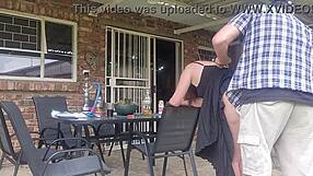 Cheating wife caught in the act by her neighbor