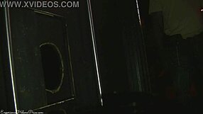 Helena Price in an explicit video where she sucks the cum out of a big black cock while her husband watches through a gloryhole.