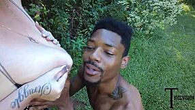 Hunter finds a hot woman with a big ass in a porn movie.