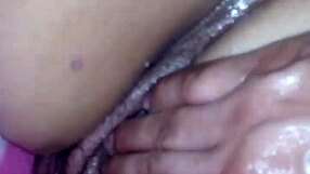 clitoris close-up while she masturbates, i slide in deep and keep going