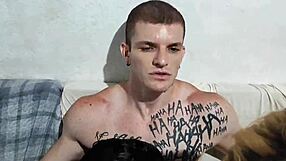 Double penetration action with deepthroat and assfucking