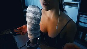 ASMR JOI with French accent and big natural tits