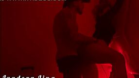 Sensual interracial encounter in a homemade video featuring anal play