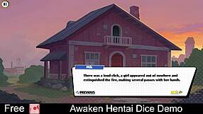 Adult demo of hentai dice rolling with AI generated animation