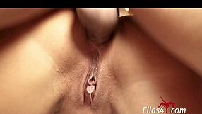 Hardcore sex with an ebony prostitute in a bent over position
