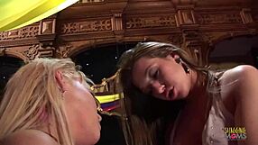 Big-boobed blonde MILF gets possessed and craves anal sex