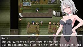 Outdoor anime porn with humiliation and exhibition in Labyrinth Town