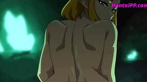 Beautiful anime porn with a blonde heroine and a variety of sexual activities