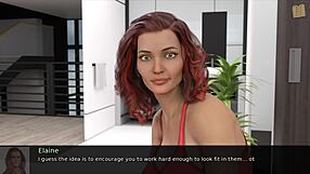 3D animated erotica: Big tits and ass in sexual experience