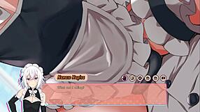 Nanase's gentle touch in this femboy hentai is quite tender