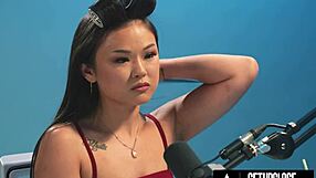 Intense solo session with Asian beauty Lulu Chu