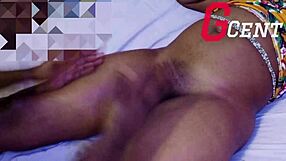 Hot erotic experience with a black beauty and a Gcent twist