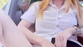 Beautiful Thai Girl Reveals Her Nude Body Outside in Stunning Display