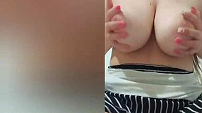 Petite brunette teen gets off in homemade video
