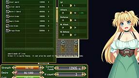 Newlywed Monica in stolen moments of passion - Hentai game