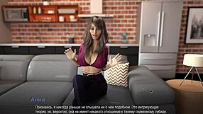 Blonde hentai babe bent over for quickie doggystyle in College Bound Part 27
