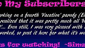 A cartoon parody of The Sims 4: National Lampoon's European Vacation