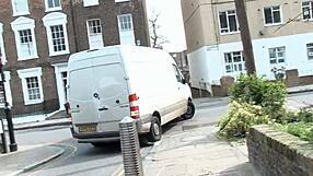 British slut enjoys public urination and masturbation sessions