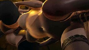 Futanari trio indulges in hardcore group action