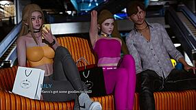 3D animated game with hot and sexy characters
