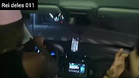Karen Oliver's wild ride on Avenida Paulista in action