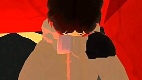 Turning a rec room slut into a cum recipient with a big cock
