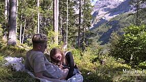 Wild Outdoor Fuck in Swiss Alps with MiraDavid