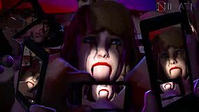 Wild girls in strange life situations in SFM compilation