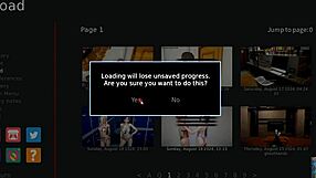 Beautiful cartoon porn with a cute girl in lingerie and bikini