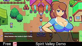 Get a glimpse of the world of Spirit Valley, a demo of an anime-style game