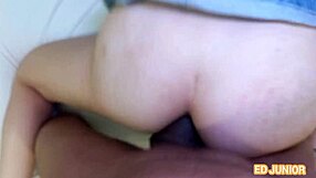 Big tits blonde gets facial after rough anal sex