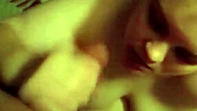 Housewife gets a hot facial in a homemade porn video