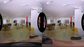 Monique’s virtual reality experience with a steamy pizza delivery guy