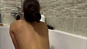 Ki-sim gets an anal orgasm with a huge dick