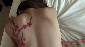 Double penetration fun with skinny teen and toys