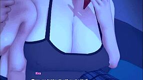 Knight of Love Cap 18 - I Masturbate Watching Stepmother's Huge Ass in 3D Game. Can't Resist Her Curvy Body!